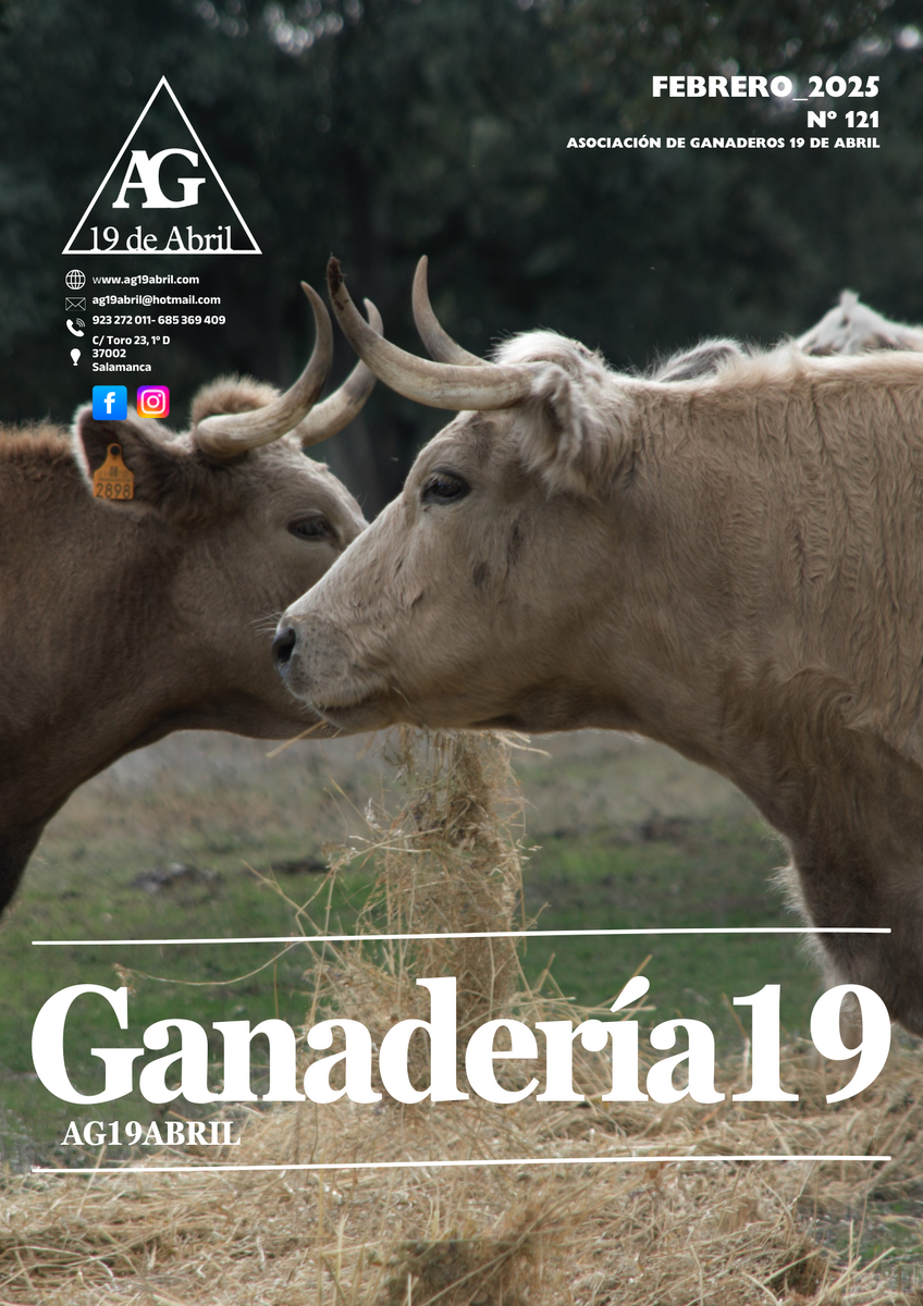 Póster de la asociación de ganaderos 19 de abril
