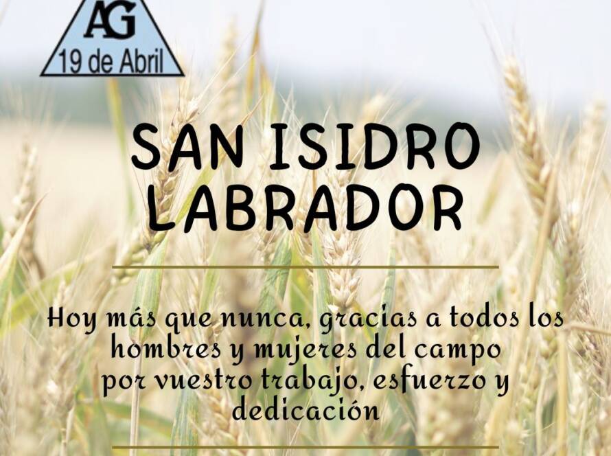 Folleto del día de San Isidro Labrador