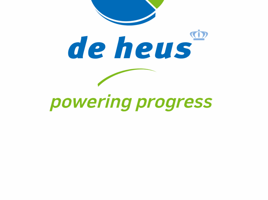 Logo de DeHeus powering progress