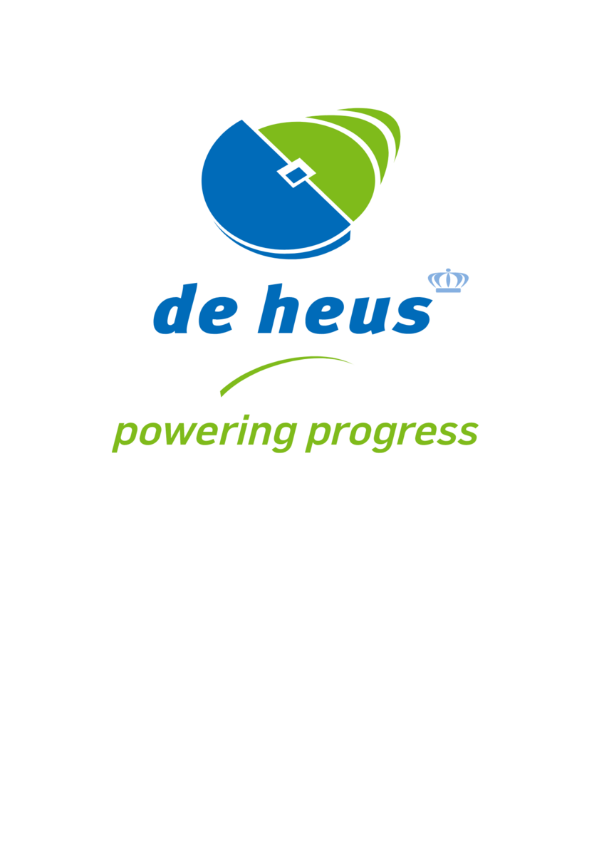 Logo de DeHeus powering progress