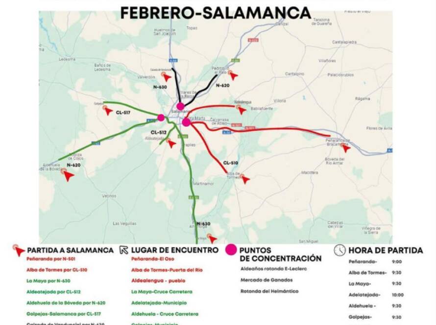 Imagen de rutas e itinerarios en Salamanca